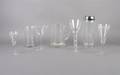 A Group of Glass Stemware