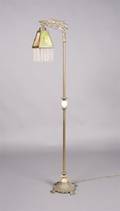 A Brass Floor Lamp