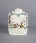 An English Creamware Tea Caddy