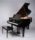 A K Kawai Ebonized Baby Grand Piano