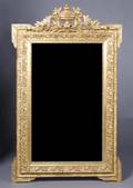 A Louis XVI Style Giltwood Mirror