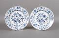 A Pair of Meissen Porcelain Plates