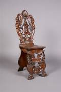 A Renaissance Revival Carved Chair
