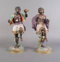 A Pair of Bisque Figures