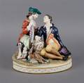A Capodimonte Figural Group