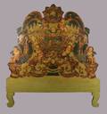 A Venetian Painted Headboard