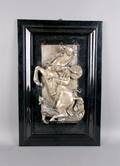 An Italian Mixed Metal Relief Plaque Alphonso Rollo