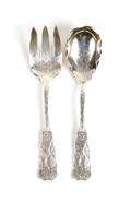 An American Sterling Silver Two Piece Serving Set Gorham