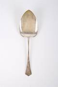 An American Hand Wrought Sterling Silver Server Todd  Cosio