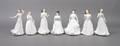 A Group of Royal Doulton Porcelain Figures