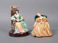 A Group of Two Royal Doulton Porcelain Figures