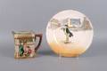 A Group of Two Royal Doulton Dickensware Ceramic Table Articles