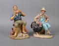 A Group of Two Royal Doulton Porcelain Figures