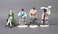 A Group of Royal Doulton Porcelain Figures