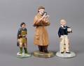 A Group of Three Royal Doulton Porcelain Figures