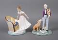 A Group of Two Royal Doulton Porcelain Figures