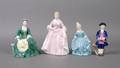 A Group of Royal Doulton Porcelain Figures