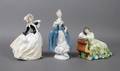 A Group of Three Royal Doulton Porcelain Figures