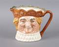 A Large Royal Doulton Musical Character Jug of Old King Cole