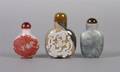 A Group of Three Chinese Snuff Bottles