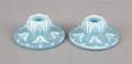 A Pair of Rookwood Production Candlesticks