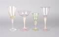 A Group of Venetian Glass Stemware