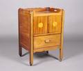 A George III Mahogany Commode Cabinet