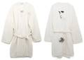 A White Fleece Elvis Presley Robe
