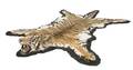 A Taxidermy Tiger Hide Rug