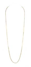 A 14 Karat Yellow Gold Necklace
