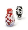 A Group of Two Cameo Glass Vases Barry Sautner