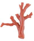 A Red Coral Branch Brooch
