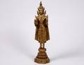 SOUTHEAST ASIAN GILT BRONZE FIGURE
