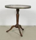 A Louis XVI Style Marble Top Occasional Table