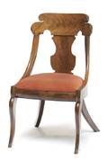 A Victorian Barrel Back Chair