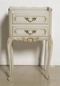 A Louis XV Style Painted Side Table