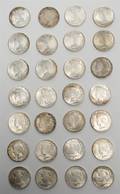 A Group of TwentyEight United States Silver Dollars