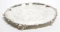 An English Silverplate Salver Barker Brothers