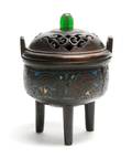 A Cloisonne Censer with Lid