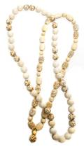 Two Strands of Ivory Beads