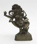 A Southeast Asian Bronze Figure of Vajrapani