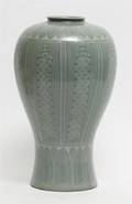 A Korean Stoneware Celadon Vase
