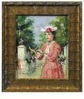 151 Francois Gerome 20thC French OilCanvas