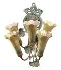 An Art Nouveau Style Liliform Sconce Buffalo Studios