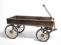 An Oak Paper Boys Wagon The Chicago Daily News