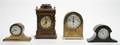 A Group of Four Diminutive Clocks