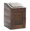 A Slant Front Kindling Box