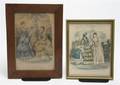 A Group of Two Framed Decorative Articles