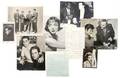 A Group of Signed Photographs and Handwritten Letters from Elvis Friends Fellow Musicians and Costars