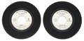 A Group of Two 1966 Spinout White Label Promo 45s